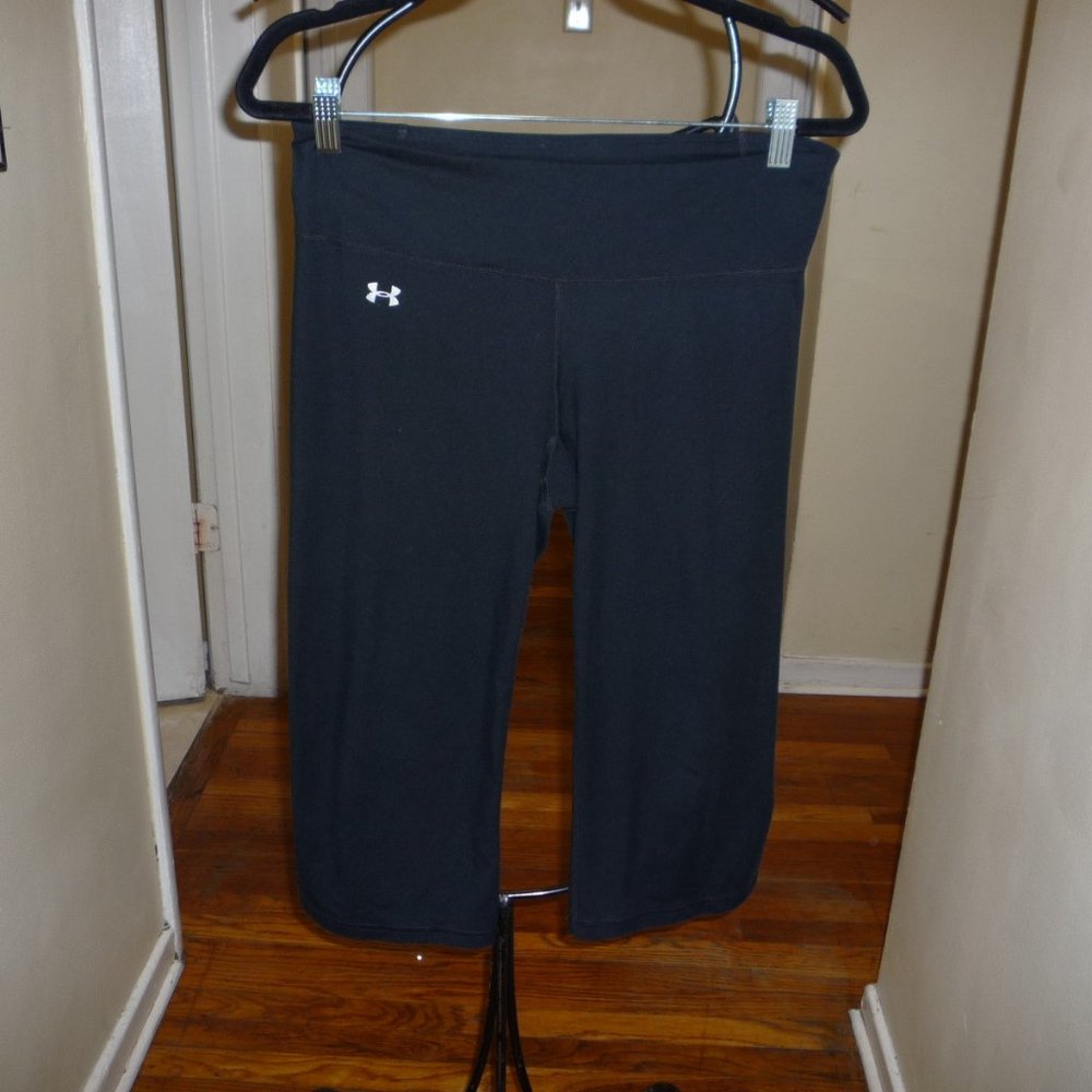 UNDER ARMOUR WOMEN CAPRI EXERCISE PANT SZ MED